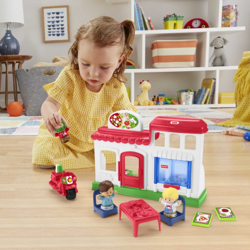 Kit de jeu Fisher-Price Little People ma petite Pizzeria