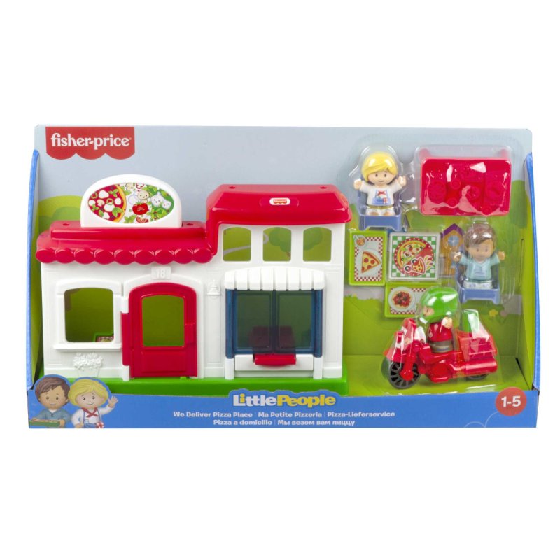 Fisher-Price Little People We Deliver Pizza Place