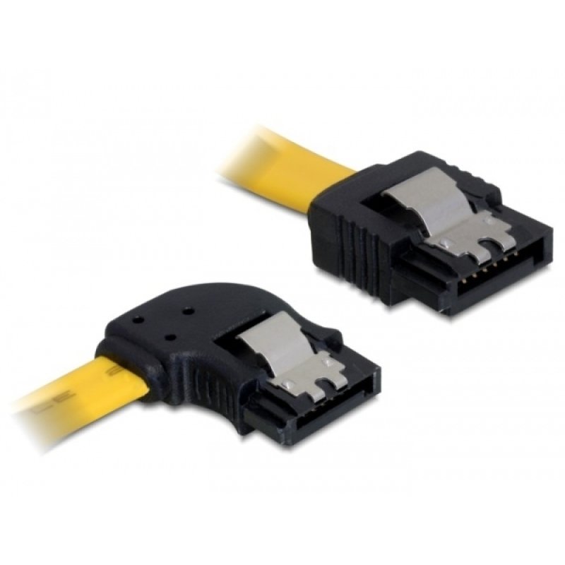 DeLOCK SATA 50cm SATA cable 0.5 m Yellow