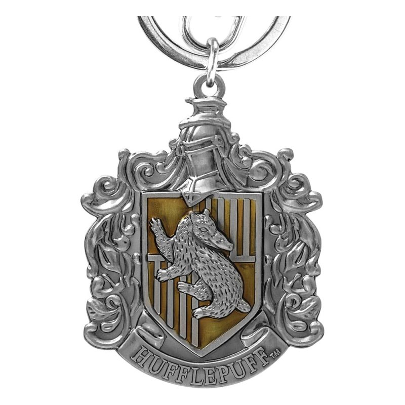 Harry Potter Pewter-Keychain Hufflepuff Crest