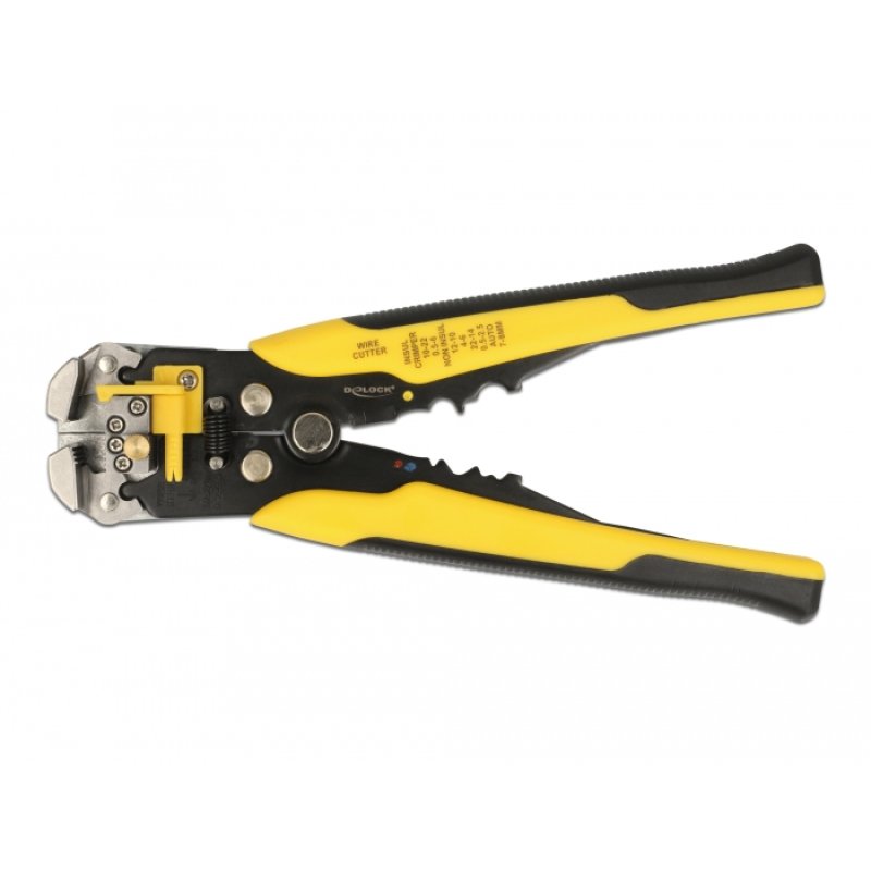 DeLOCK Multi-function tool for crimping and stripping of coaxial cable AWG 10 - 24