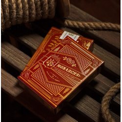 Monarchs Playing Cards Red