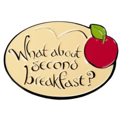 Lord of the Rings Magnet What About Second Breakfast? (Enamel) 7 cm