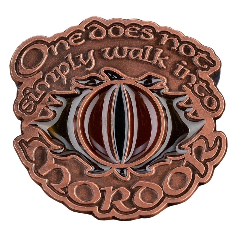 Lord of the Rings Collectors Pin One Does Not Simply Walk Into Mordor 4 cm