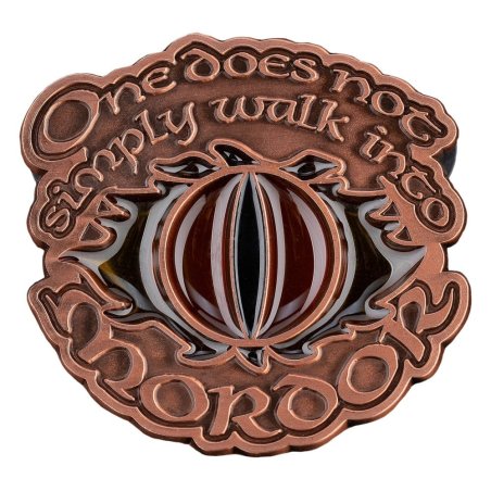 Lord of the Rings Collectors Pin One Does Not Simply Walk Into Mordor 4 cm