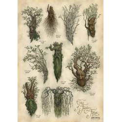 Lord of the Rings Art Print Ent's of Fangorn Forest 59 x 30 cm