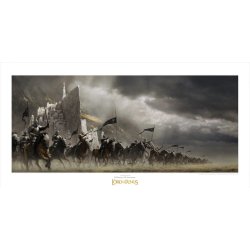 Lord of the Rings Art Print Faramir's Charge 59 x 30 cm