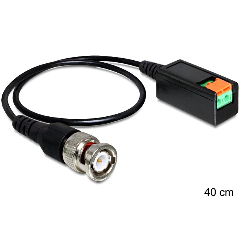 DeLOCK 83181 câble de signal 0,4 m Noir