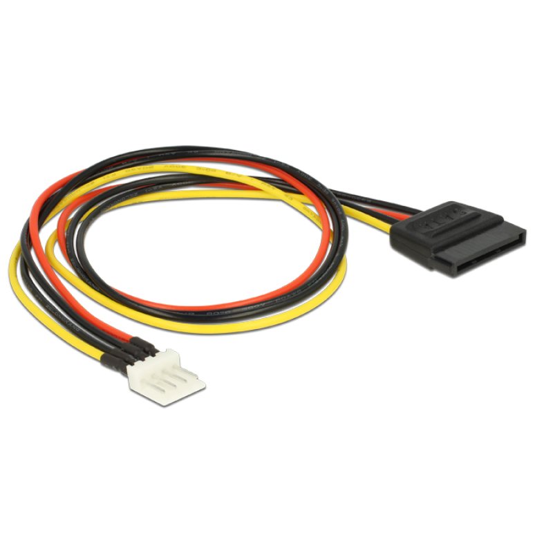 DeLOCK 0.4m SATA 15p / 4p