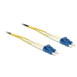 DeLOCK 3m LC-LC câble InfiniBand et à fibres optiques Jaune