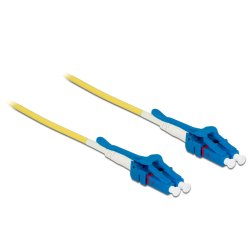 DeLOCK 85084 InfiniBand/fibre optic cable 2 m LC Yellow