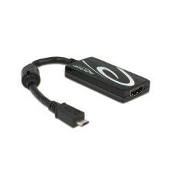 Delock MHL 3.0 Adapter High Speed HDMI mit 4K Ultra-HD Auflösung und RCP Premium