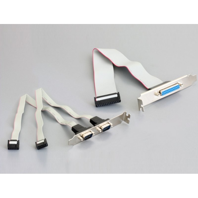 Delock Mini PCIe I/O PCIe full size 2 x Seriell RS-232, 1 x Parallel