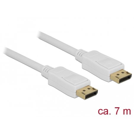 Delock Kabel DisplayPort 1.2 Stecker DisplayPort Stecker 4K 60 Hz 7 m