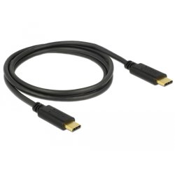 DeLOCK 83323 USB cable USB 2.0 1 m USB C Black