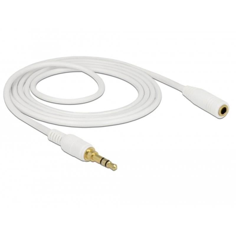 DeLOCK 85579 câble audio 2 m 3,5mm Blanc
