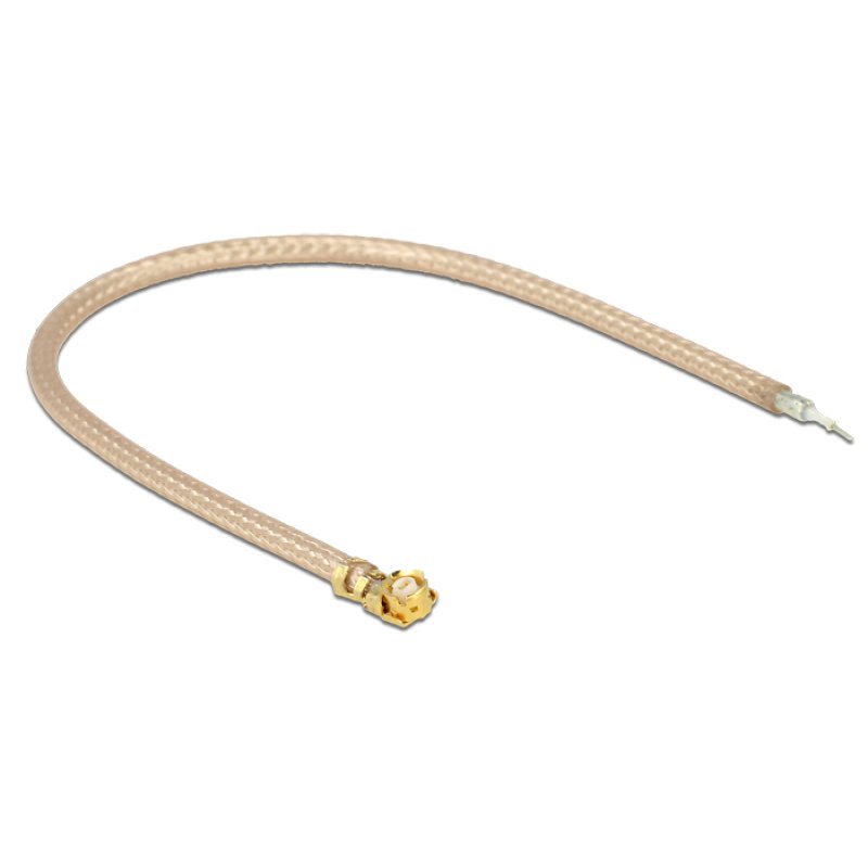 DeLOCK 0.1m MHF U.FL/RG178 câble coaxial 0,1 m Transparent