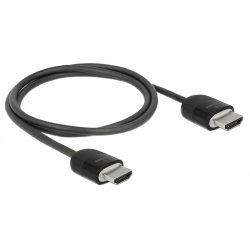 Delock Premium HDMI Kabel 4K 60 Hz 1 m