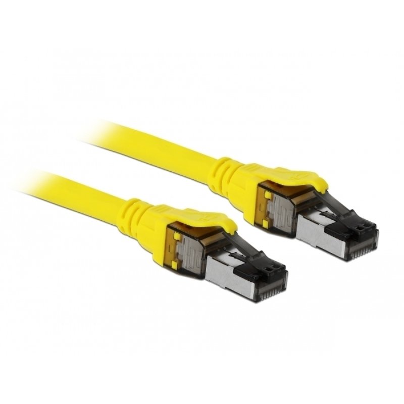 DeLOCK 86581 networking cable Yellow 1 m Cat8.1 S/FTP (S-STP)