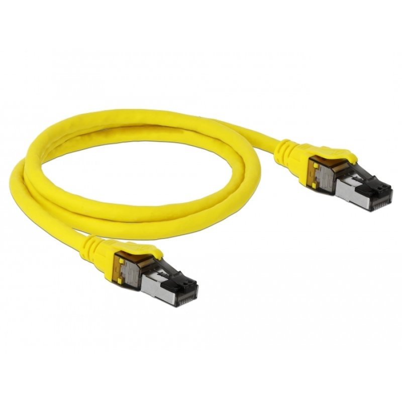 DeLOCK 86581 câble de réseau Jaune 1 m Cat8.1 S/FTP (S-STP)