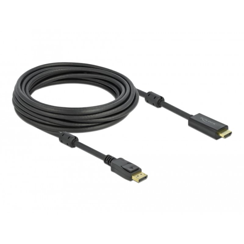 DeLOCK Câble passif DisplayPort 1.2 à HDMI 4K 30 Hz 7 m