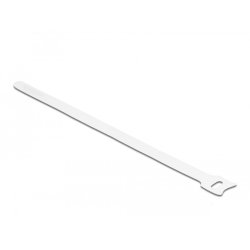 Delock Klett-Kabelbinder L 250 x B 12 mm weiß 10 Stück
