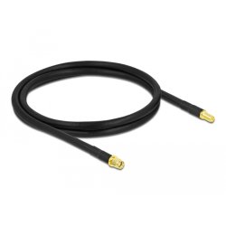 DeLOCK Câble d'antenne RP-SMA mâle vers RP-SMA femelle LMR/CFD300 1 m low loss