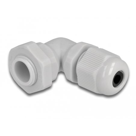 DeLOCK Cable Gland 90° angled PG7 grey