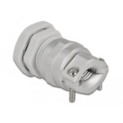 DeLOCK Presse-étoupe PG13,5 avec décharge de traction et protection de torsion, gris