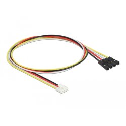 DeLOCK Câble à gorge IOT de conversion, 4 broches mâles à 4 ponts femelles 50 cm