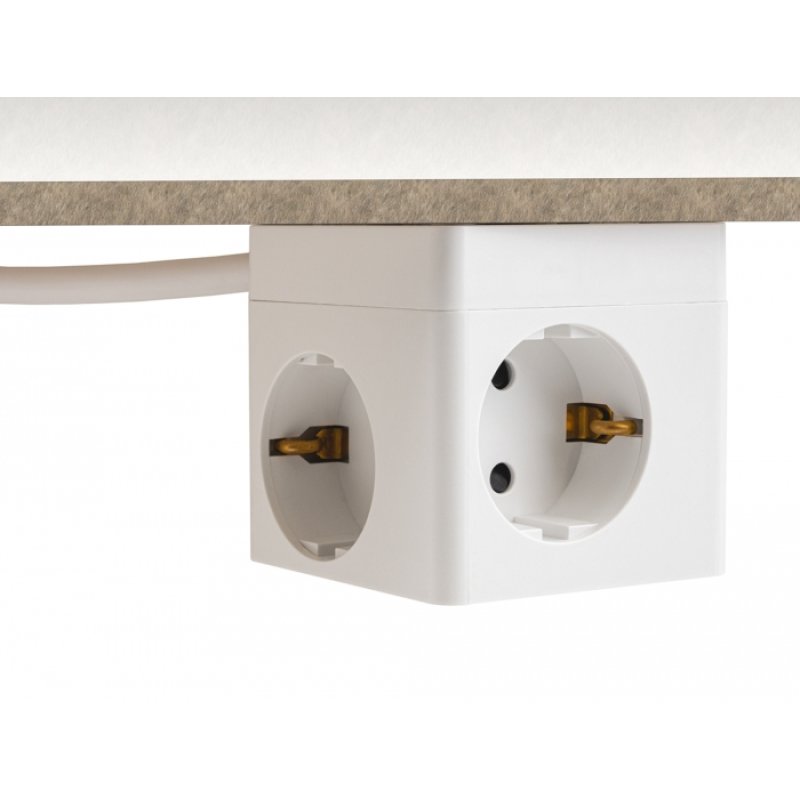 DeLOCK 11497 socket-outlet CEE 7/3 USB White