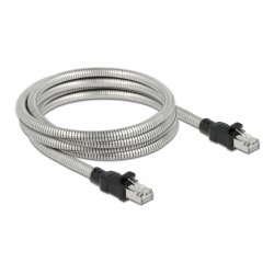 DeLOCK Câble RJ45 Cat.6A U/FTP avec enveloppe métallique, 5 m