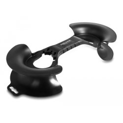 DeLOCK Enrouleur de câble 375 x 170 mm, noir