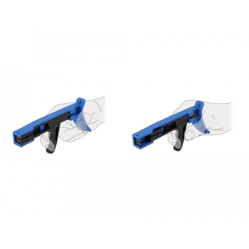 DeLOCK Cable tie assortment box with tensioning tool 350 pieces assorted colours