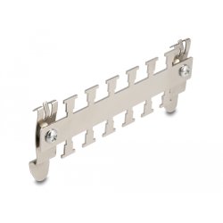 DeLOCK Pince de câbles pour rail DIN