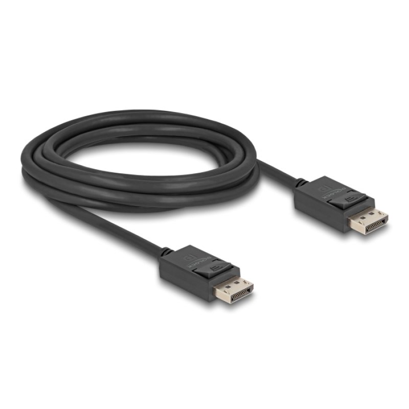 DeLOCK DisplayPort cable 16K 30 Hz / 8K 60 Hz 40 Gbps 3 m
