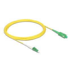 Delock Kabel Lichtwellenleiter LC-APC zu SC-APC Simplex Singlemode OS2 5 m
