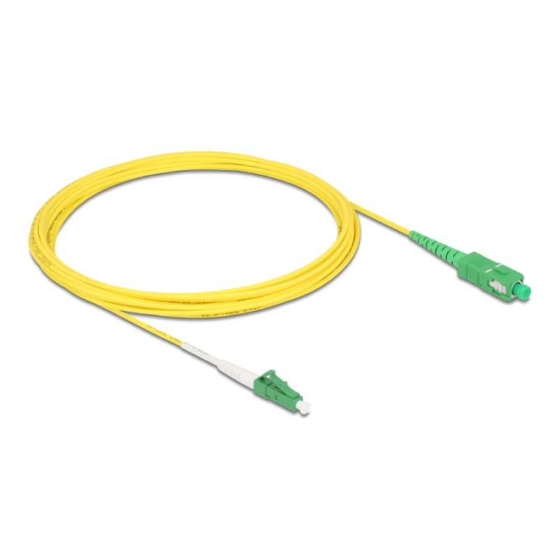 DeLOCK 83865 câble InfiniBand et à fibres optiques 5 m LC SC LC/SC Jaune