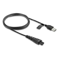 DeLOCK 90985 câble électrique Noir 1,2 m USB A 2 broches