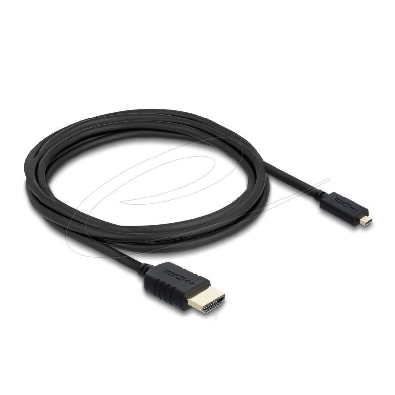 DeLOCK 81692 HDMI cable 3 m HDMI Type A (Standard) HDMI Type D (Micro) Black