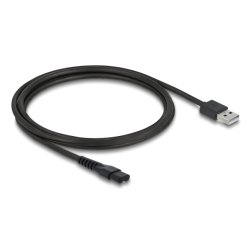DeLOCK 90986 câble électrique Noir 1,2 m USB A 2 broches