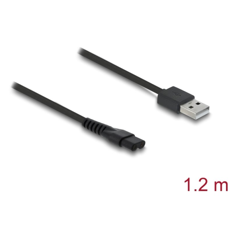 DeLOCK USB Charging Cable 5 V for Electric Shavers compatible with MANSCAPED 2.0 / 3.0 series - shaver charger