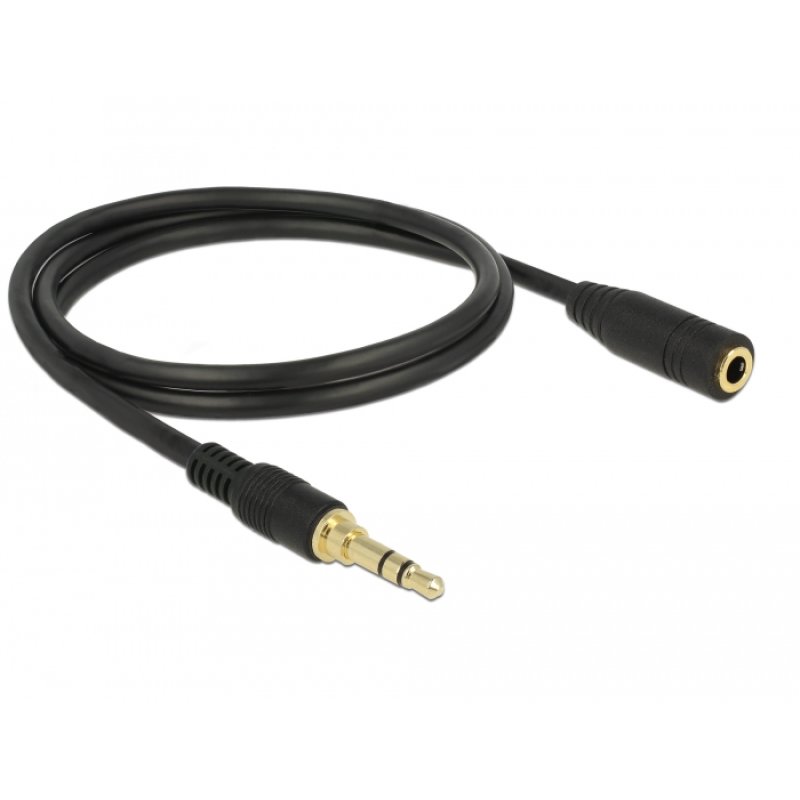 DeLOCK 85578 audio cable 2 m 3.5mm Black