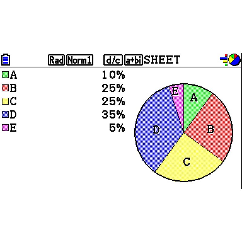 Casio FX-CG50 calculator Pocket Graphing Black