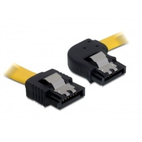 DeLOCK SATA 30cm SATA cable 0.3 m Yellow