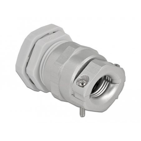DeLOCK Presse-étoupe PG21 avec décharge de traction et protection de torsion, gris