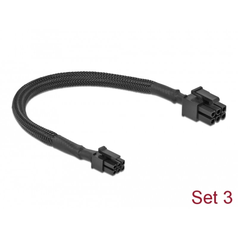 DeLOCK Power Cable Set suitable for Mac Pro 2019