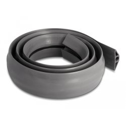 DeLOCK PVC Cable Duct flexible 50 x 13 mm - length 1.5 m grey