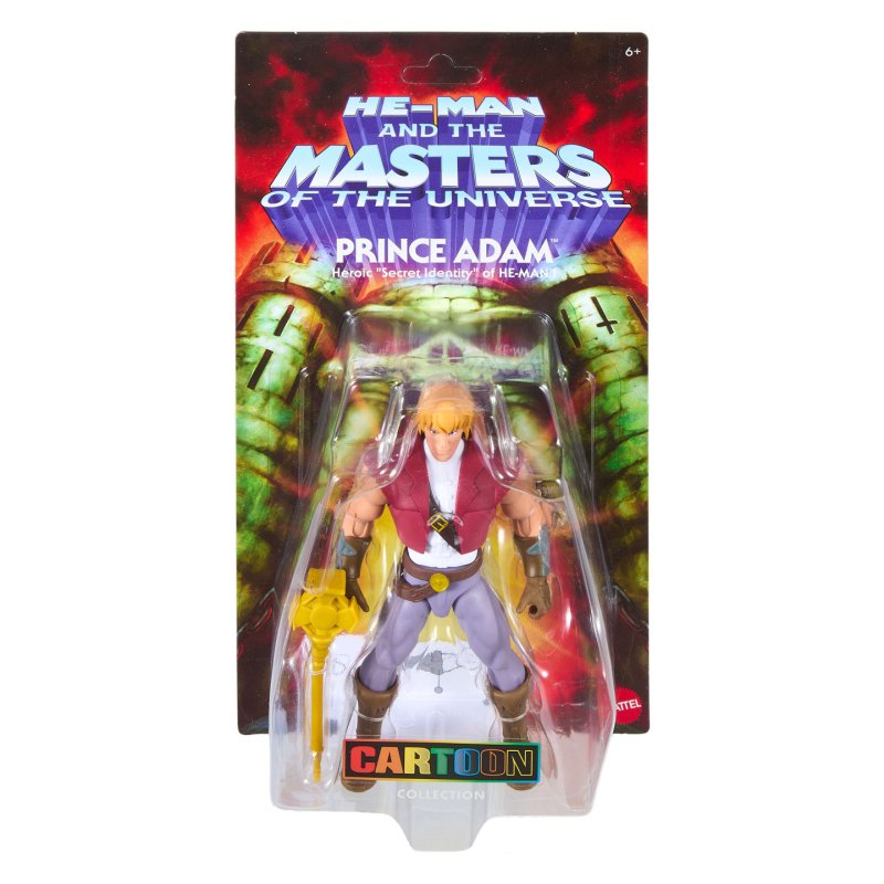 Masters of the Universe Origins 200X Cartoon Collection Prince Adam 5.5 Inch Action Figure MOTU Toy