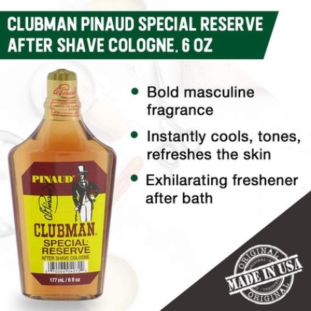 Pinaud Clubman Special Reserve Aftershave Cologne 177ml